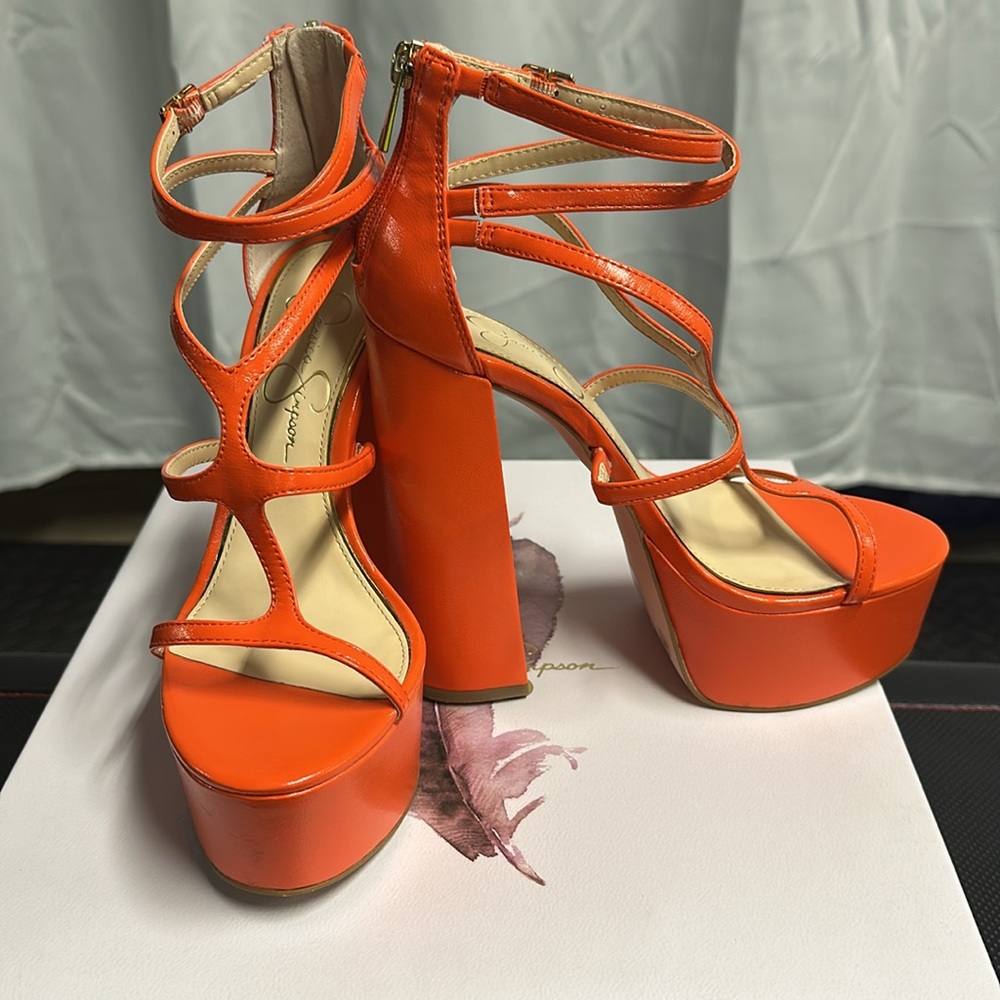 Jessica Simpson Miami Sunset Platform Heels